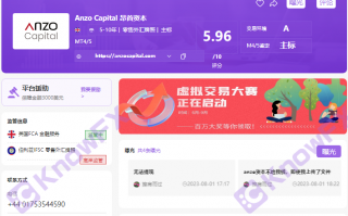 [要懂汇今日曝光]黑券商AnzoCapital昂首资本无监管，高杠杆风险拉满！大家千万不要踩雷！！-要懂汇app下载