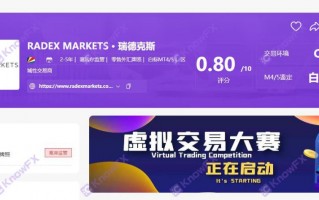 RADEXMARKETS瑞德克斯，混淆视听，两家公司同用一张牌照。