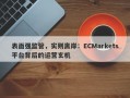 表面强监管，实则离岸：ECMarkets平台背后的运营玄机