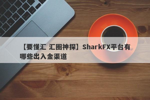 【要懂汇 汇圈神探】SharkFX平台有哪些出入金渠道
-第1张图片-要懂汇圈网