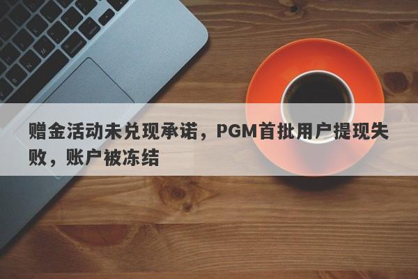 赠金活动未兑现承诺，PGM首批用户提现失败，账户被冻结-第1张图片-要懂汇圈网