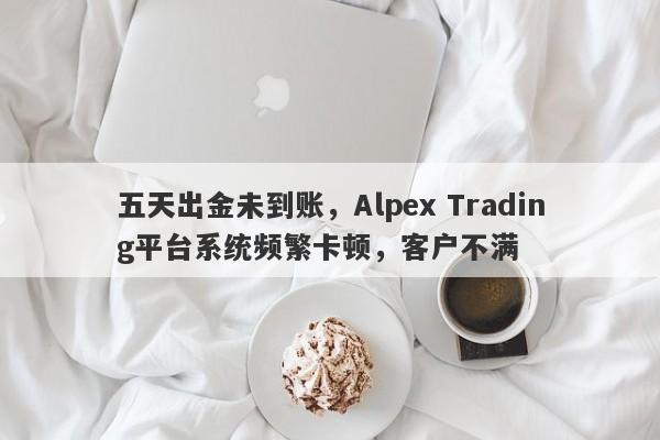 五天出金未到账，Alpex Trading平台系统频繁卡顿，客户不满-第1张图片-要懂汇圈网